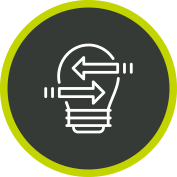 Light bulb icon ideas consluting